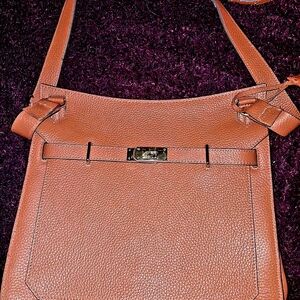 Hermes Jypsiere 28 Shoulder Bag Vibrant Signature Orange